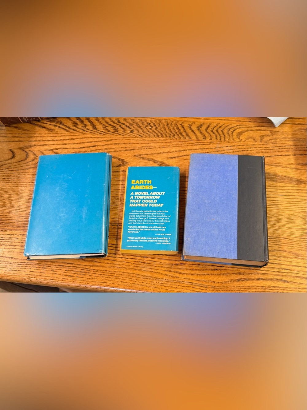 Earth Abides (Stewart) book lot of 3 hardcover with dust jacket HC & paperback - Picture 7 of 16
